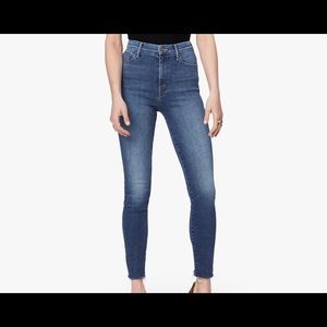 MOTHER Blue Ankle & Cropped Jeans
